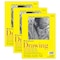 Strathmore 300 Series Drawing Pad, Glue Binding, 50 Sheet, 9x12 inch, 3PK P340-109-1 - alternate 1