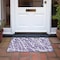 Homeroots 2' X 3' Purple and White Abstract Washable Non Skid Indoor Outdoor Area Rug 559307 - alternate 6