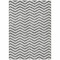 Homeroots 9' X 12' Gray And Ivory Chevron Washable Indoor Outdoor Area Rug 595317 - alternate 2