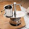 Kings County Tools Double Spout 2 Cup Coffee Maker Stainless Steel Stovetop Espresso Maker Italian Coffee Machine GW39A03-06 - alternate 4