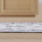 Jonathan Y Arabella Vintage Floral Border Non-Slip Machine-Washable Ivory/Gray 3 ft. x 5 ft. Area Rug VOR107F-3 - alternate 2
