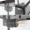 Jonathan Y Grayson 8" 1-Light Farmhouse Industrial Square Iron/Glass Case LED Flush Mount, Oil Rubbed Bronze JYL9553A - alternate 4