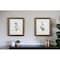 Homeroots Set of Two Watercolor Dark Blue Flowers Wall Art, 2PK 401396 - alternate 2