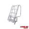 Extreme Max 3005.3916 Deluxe Flip-Up Dock Ladder with Welded Step Assembly - 5-Step 3005.3916 - alternate 2