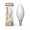 Bulbrite LED Filament, 4 Watt Dimmable B11 Light Bulb, Milky Glass Finish, E12 Base, 5000K, 400 Lumens, 4PK 862076 - alternate 4