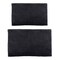 Lavish Home Bathroom Rugs 2-Piece Cotton Bath Mat Set Reversible Rugs for Shower, Tub, Toilet, or Vanity HT-BATH3-BL - alternate 3