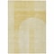 Homeroots 9' X 12' Gold Ivory And Yellow Geometric Washable Indoor Outdoor Area Rug 582714 - alternate 4