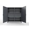 Strong Hold 12 GA Industrial Double Shift Cabinet - 8 Drawers 66-DS-246-8DB - alternate 1