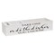 Homeroots 6" White Wood Desk Organizer 661200 - alternate 1