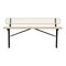 Leisure Craft Bench/Back, Ingroud Mount, 8ft., Beige B8WBIG-BEIGE - alternate 1