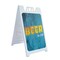 Signmission Beer Ice Cold, A-Frame & 2 Decals Installed, Heavy-Duty Plastic Frame SBHD-D-2436-30349 - alternate 1