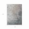 Homeroots 8' X 10' Taupe Brown And Silver Abstract Washable Indoor Outdoor Area Rug 617374 - alternate 4