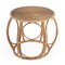Homeroots 24" Natural Rattan Round Drum End Table 634870 - alternate 4