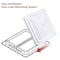 Superior Electric RV Trailer Roof Vent Lid / Cover Universal Replacement - White RVA1550W - alternate 2