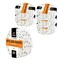Xpose Safety Nylon Poly Rope, 3/8 in x 50 ft, 3-Strand Braided, Low Stretch, Indoor/Outdoor, 6PK NR38-50-6-X-S - alternate 1