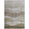 Homeroots 9' X 12' Taupe And Beige Abstract Washable Indoor Outdoor Area Rug 605005 - alternate 3