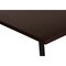 Homeroots 47" Espresso and Black Wood and Metal Corner Trestle Computer Desk 489992 - alternate 4