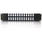 C2G BLANK KEYSTONE PATCH PANEL 24-PORT, MOUNTS TO ANY STANDARD 19-INCH RELAY RACK, C 3859 - alternate 3