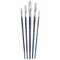 Silver Brush Bristlon Long Filbert & Filbert Brush Set, 5-Piece Set BR-1953 - alternate 1