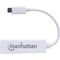 Manhattan - Strategic ONE GIGABIT ETHERNET PORT RJ45 SUPPORTS UP TO 2 GBPS FULL-DUPLEX TRANSFER SPEE 507585 - alternate 2