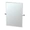 Gatco Latitude II 31.5" Frameless Rectangle Mirror Satin Nickel 4299S - alternate 1