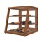Koolmore 21 In. Artisan Wooden Bakery Display Slanted Case 3.5 Cu ft, Dark color KM-BDW-21SLD - alternate 5