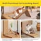 Simple Deluxe Fluffydream Cat Scratcher with Cat Toys Ball Track, Build-in Ball, L-Shaped Scratcher, Cardboard Lo PTFURNSCRATPADL01WOOD - alternate 2
