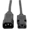 Tripp Lite Power Cord, C14 to C13, 10A, 18AWG, 3ft P004-003 - alternate 1