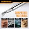 Powertec CNC Single Flute Solid Carbide End Mill, 4mm Cut Dia., 12mm L, 4mm Shank, Up-Cut Router Bits, 4PK 73072 - alternate 5
