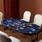 Vevor 8 Player Oval Foldable Poker Table Casino Blackjack Texa Holdem Table 72" SUS-7232 - alternate 2