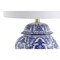 Jonathan Y Gretchen 25" Classic Traditional Ginger Jar Ceramic/Metal LED Table Lamp, Blue/White JYL3051A - alternate 4