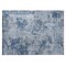 Homeroots 2' X 3' Blue Abstract Washable Non Skid Indoor Outdoor Area Rug 564233 - alternate 2