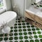 Apollo Tile 7x7 in. Glossy Deep Forest Green Porcelain Star Wall and Floor Tile 6.46 sq ft/case, 16PK UMB88VERSTRA - alternate 2