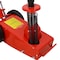 Wrightmaster 35 Ton Hydraulic Air-Operated Axle Bottle Jack with 4 Extension Saddles & Built-In Wheels, Red ZR-W46564155 - alternate 6