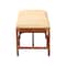 Bali & Pari Belen Natural Rattan Accent Bench 268-14697-ZORO - alternate 3
