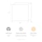 Vidalite Orion White Outdoor Wall Sconce, Down Light Beam, Wet Location, Integrated LED, 3000K, 550 Lumens CE1060100 - alternate 4