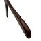 Nahanco 17in Low Gloss Mahogany Wooden SlimLine Jacket Hanger w/ Gold Hook, 25PK SL23317GH - alternate 3