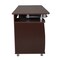Homeroots 48" Chocolate Wood Computer Desk With Two Drawers 723748 - alternate 3