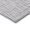 Homeroots 8' Lilac Purple And Ivory Round Striped Washable Indoor Outdoor Area Rug 583440 - alternate 5