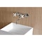 Kingston Brass Double-Handle Wall Mount Bathroom Faucet, Polished Chrome KS2111PX - alternate 3