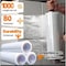 Wrightmaster 18 in. W x 1000 ft. L 80 Gauge Stretch Wrap Hand Shrink Wrap, For Packaging (4 Roll), 4PK ZROSF1080C-4 - alternate 3