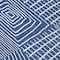 Homeroots 10' X 14' Navy Blue And Ivory Geometric Washable Indoor Outdoor Area Rug 596955 - alternate 6