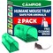 Campior Humane Mouse Trap, Large, No-Kill, Pet Safe, Easy Clean, No-Touch Release, Green, 2PK CMPMU7GRS22 - alternate 1