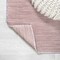 Jonathan Y Ethan Modern Flatweave Solid Pink 2 ft. x 8 ft. Indoor/Outdoor Runner Rug TSN100F-28 - alternate 4