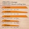 Powertec 32 pcs Reciprocating Saw Blades Set, Metal & Woodcutting Sawzall Blades Assortment & Organizer Pouch 14401 - alternate 3