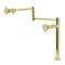 Kingston Brass Deck Mount Pot Filler Faucet with Knurled Handle, Polished Brass KS4702RKX - alternate 1