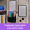 Lockermate By Bostitch 7-pcs Locker Organizer Kit, Locker Shelf, Mirror, Whiteboard, Storage Cup & Dry Erase Marker, Black 5086-BLK - alternate 2