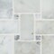 Ackland Venatino Elysia Weave 11 in. x 12 in. Honed Marble Mosaic Floor and Wall Tile, 10PK AKM-S-VEEL1X2WVH-CA - alternate 4