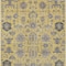 Homeroots 3' X 5' Yellow Gray And Charcoal Oriental Washable Indoor Outdoor Area Rug 582080 - alternate 2