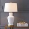 Jonathan Y Julian 29" Traditional Classic Ceramic Urn LED Table Lamp, White/Gold JYL4026A - alternate 3